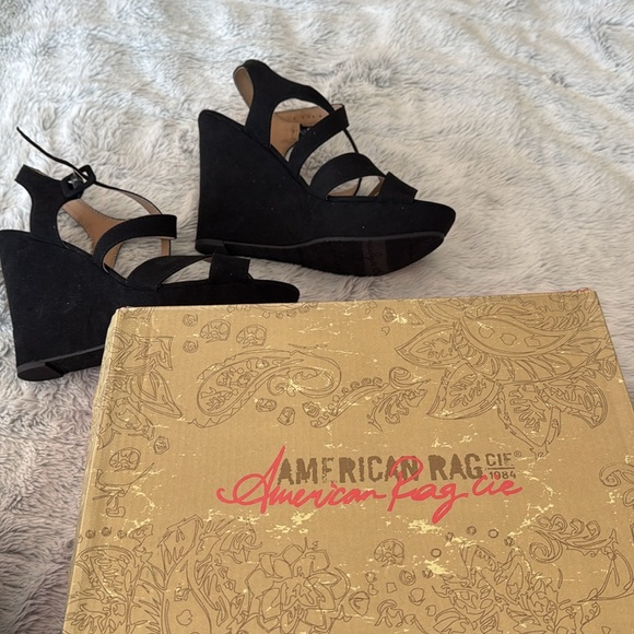 American Rag wedges Rachey size 8 - Picture 4 of 4
